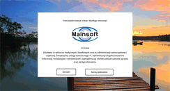 Desktop Screenshot of mainsoft.pl
